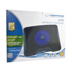 Postolje za notebook ESPERANZA LESTE, 15,6, ventilator, LED, USB hub, EA143 - thumbnail 2