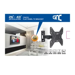 Zidni nosač GNC PSW755  26"-43"  vesa 200 X 200 nosivost 22kg  nagib - thumbnail 3
