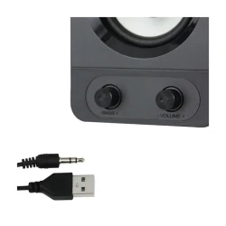Zvučnici 2.1 ESPERANZA USB, LED RAINBOW SOPRANO, EGS107 - thumbnail 1