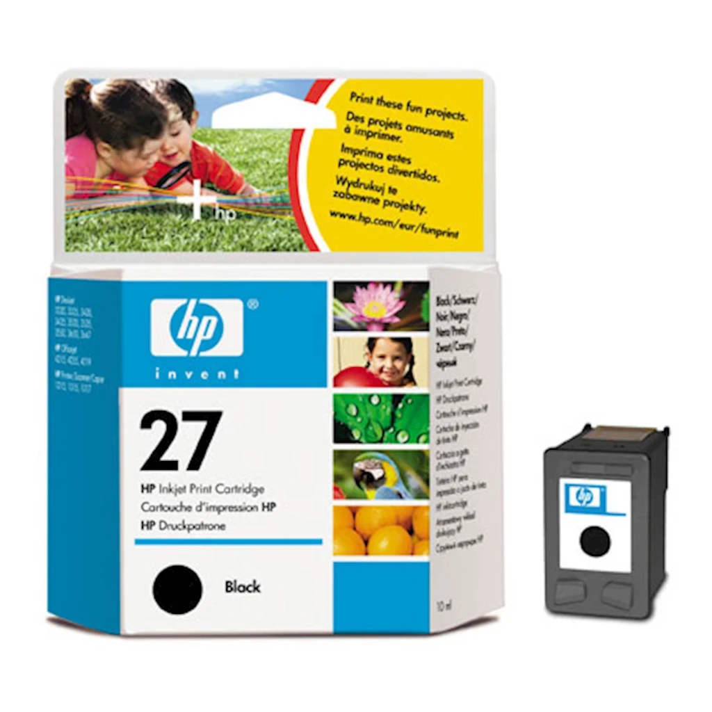 Tinta HP black 27 - image 1