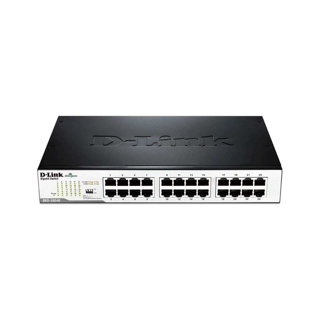 Switch DLINK 24-Port Gigabit Unmanaged Desktop - image 1