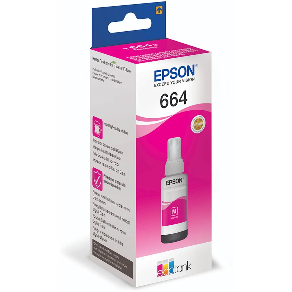 Tinta EPSON EcoTank ITS T6733 Magenta 70ml - image 1
