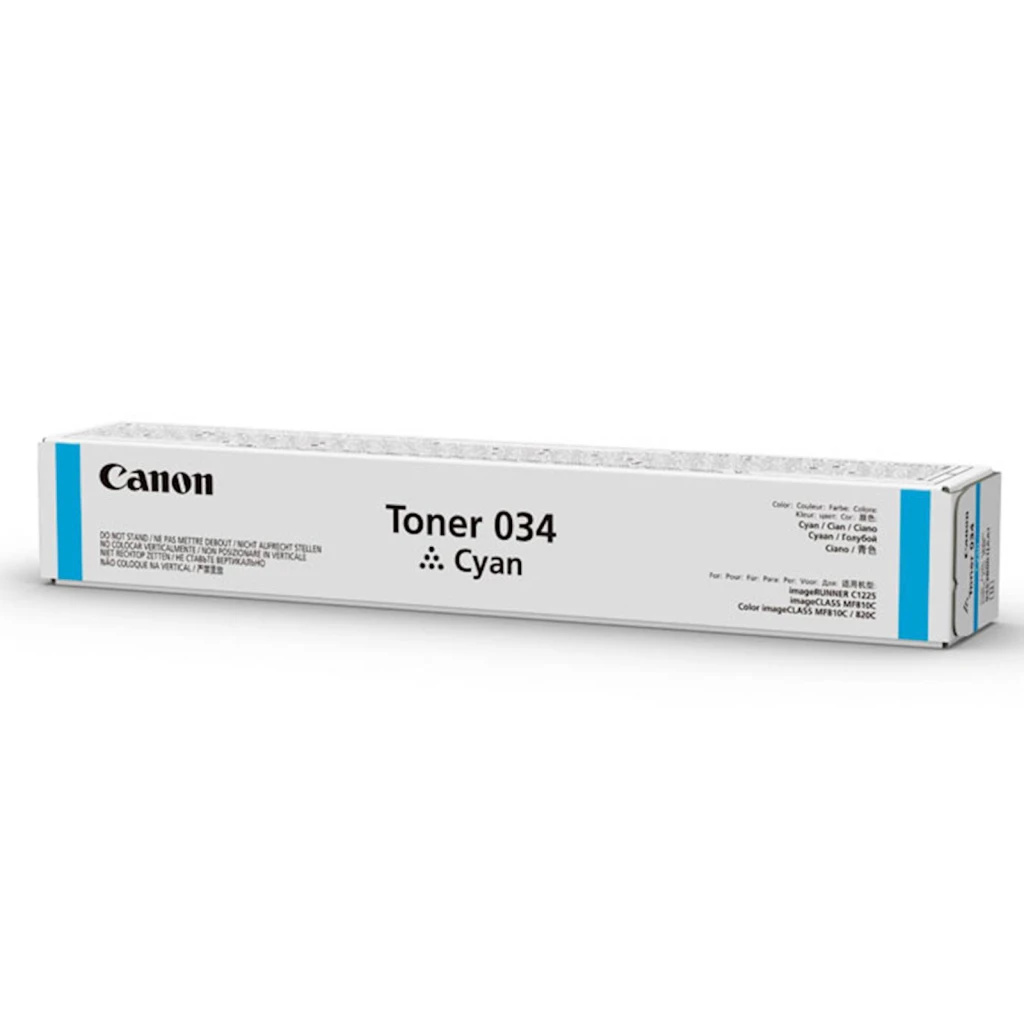 Toner CANON 034 Cyan - image 1