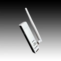 NIC TP-Link TL-WN722N USB 2.0 Adapter 24GHz High Gain Wireless N 150Mbps Detachable Omni Directional - thumbnail 4