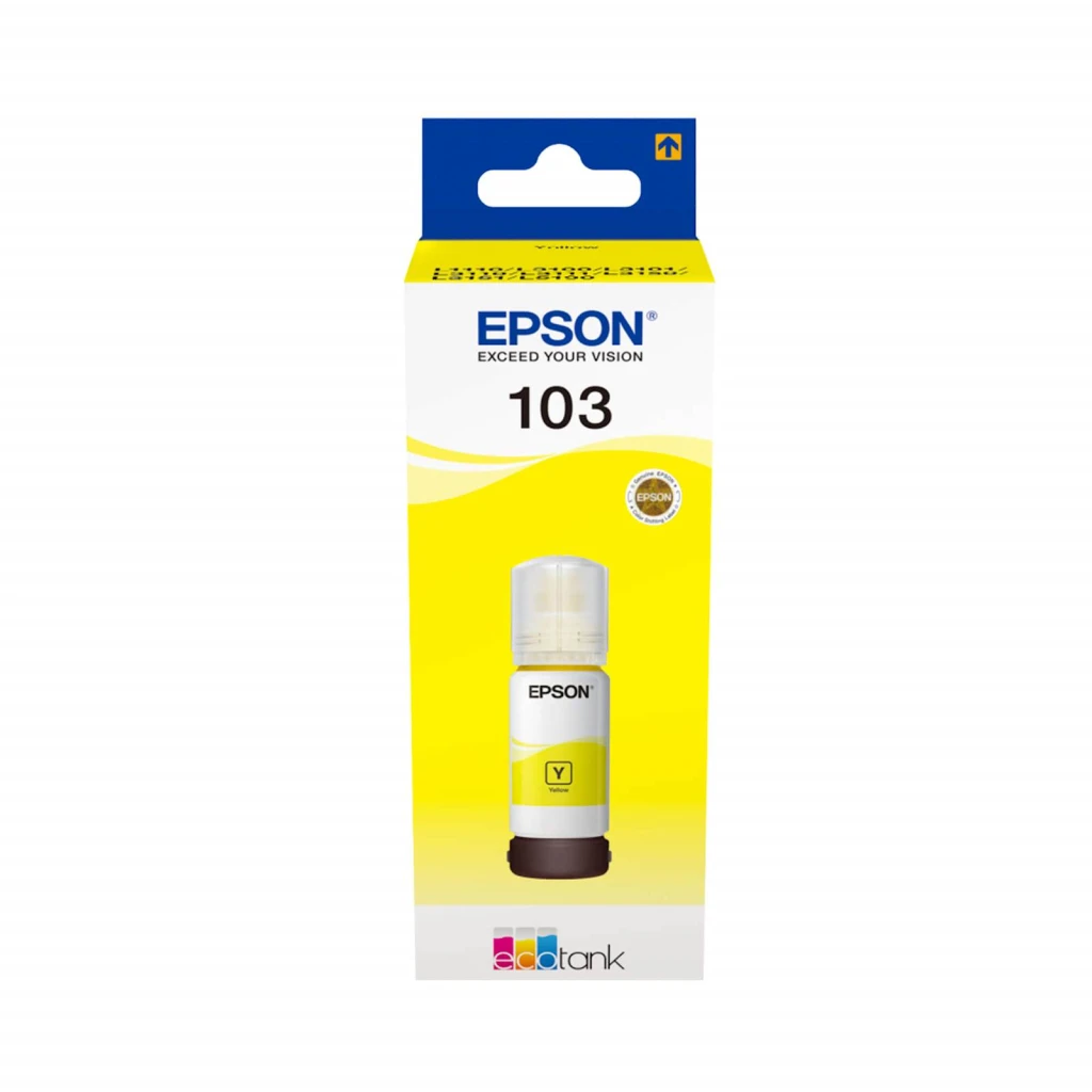 Tinta EPSON EcoTank 103 Yellow - image 1