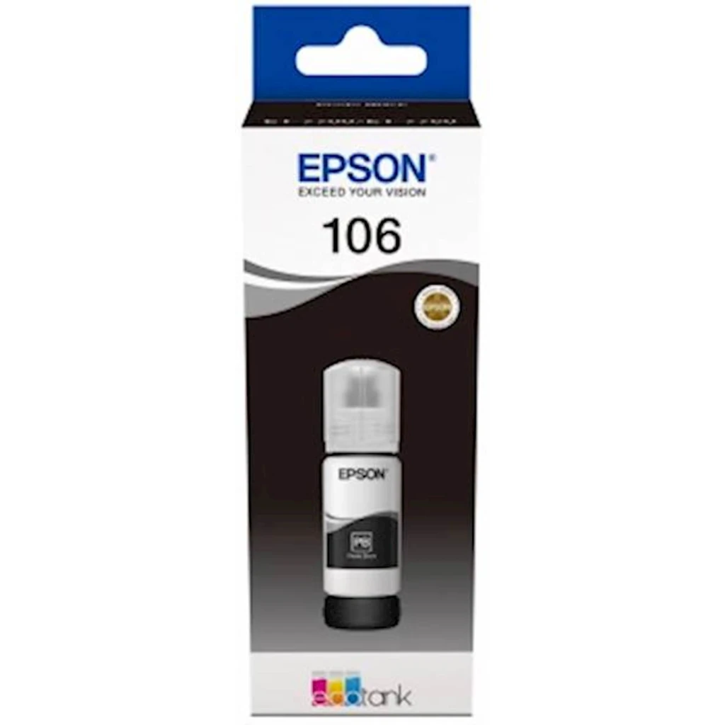 Tinta EPSON EcoTank Photo Black 106 - image 1