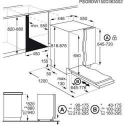 Ugradbena perilica posuđa Electrolux EEA12100L - thumbnail 3