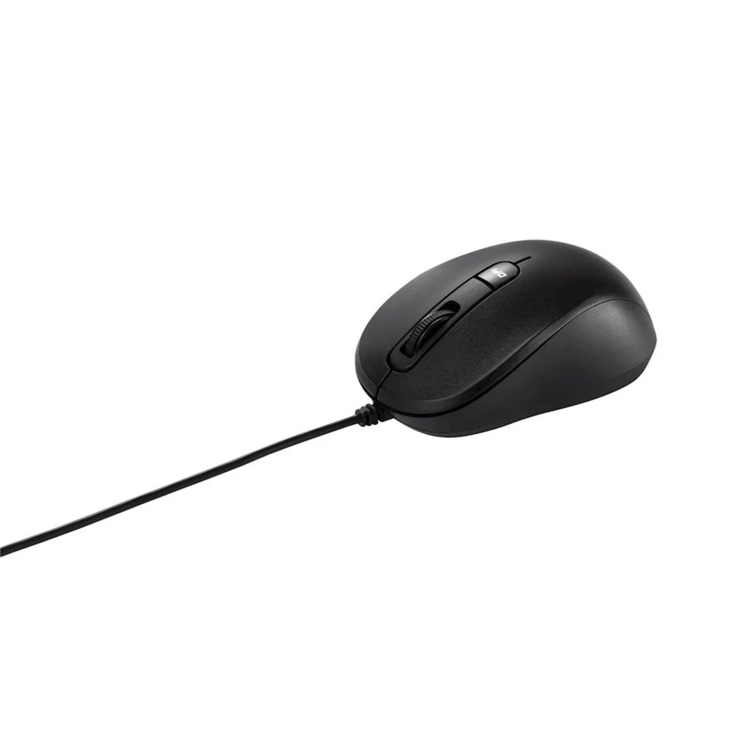 Miš ASUS MU101C Wired Blue Ray Mouse, žični, tih, crni - image 1