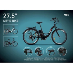 Električni bicikl RKS MB6 BLACK - thumbnail 5