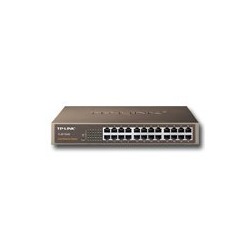 Switch TP-Link TL-SF1024D  24-Port RJ45 10/100Mbps Standard 13-inch steel case switch 4.8Gbps Switching Capacity - thumbnail 1