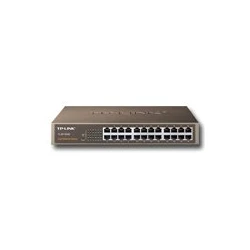 Switch TP-Link TL-SF1024D  24-Port RJ45 10/100Mbps Standard 13-inch steel case switch 4.8Gbps Switching Capacity - thumbnail 1