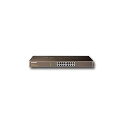 Switch TP-LINK TL-SF1016 16 x Fast Ethernet/Ethernet 1U Rackmount 1U Auto-Negotiation Auto-uplink MDI/MDI-X switch Retail - thumbnail 1
