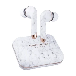 Slušalice Happy Plugs Air 1 plus TWS white marble - thumbnail 1