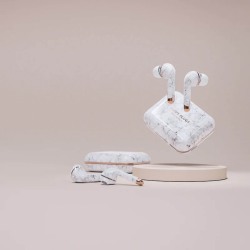 Slušalice Happy Plugs Air 1 plus TWS white marble - thumbnail 2