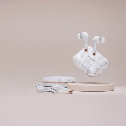 Slušalice Happy Plugs Air 1 plus TWS white marble - thumbnail 2
