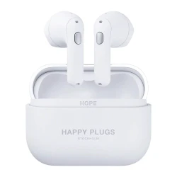 Slušalice Happy Plugs Hope TWS bijele - thumbnail 1