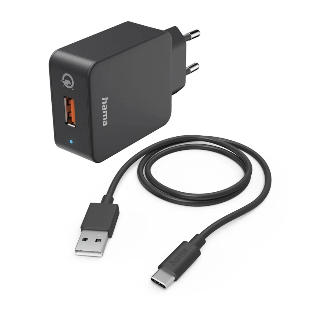 Punjač set, USB-C, 19,5W, 1,5m crni - image 1