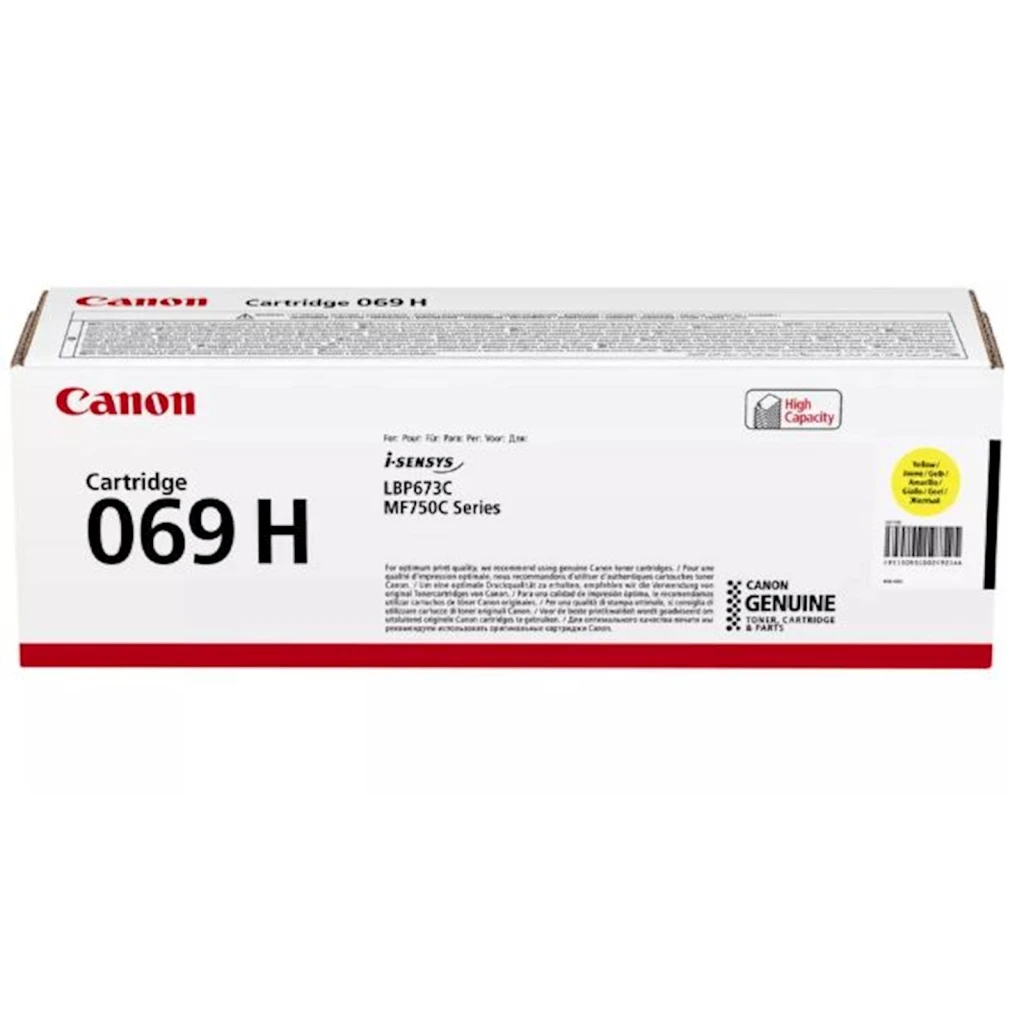 Toner CANON CRG069H Y za LBP673Cdw, MF756Cx 5500 str - image 1
