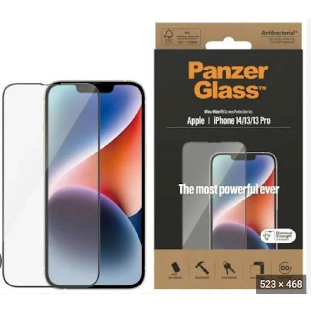 Zaštitno staklo PanzerGlass iPhone 14/13/13 Pro - image 1