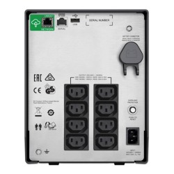 Smart-UPS C APC, 1000VA, Tower, 230V, 8x IEC C13, SmartConnect, USB i serijski, AVR, grafički LCD - thumbnail 3