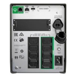 Smart-UPS APC,1000VA, Tower, 230V, 8x IEC C13, SmartConnect Port+SmartSlot, AVR, LCD - thumbnail 4