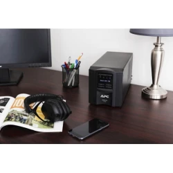 Smart-UPS APC, 750VA, Tower, 230V, 6x IEC C13, SmartConnect Port+SmartSlot, AVR, LCD - thumbnail 2