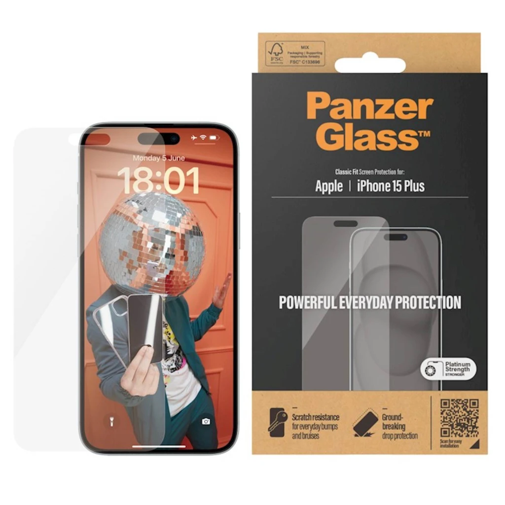 Zaštitno staklo PG iPhone 15 Plus - image 1