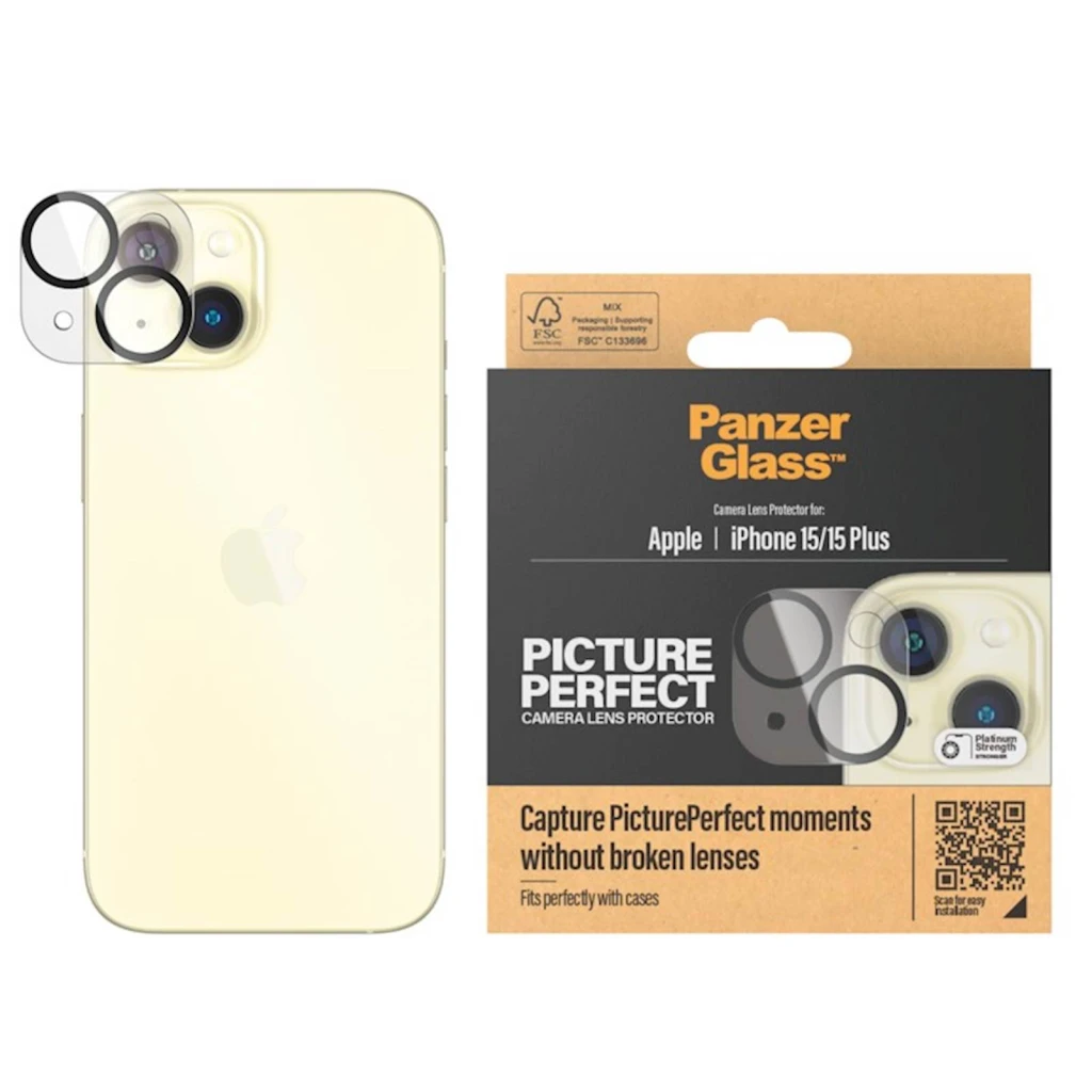 Zaštitni okvir za kameru PG iPhone 15/15 Plus - image 1