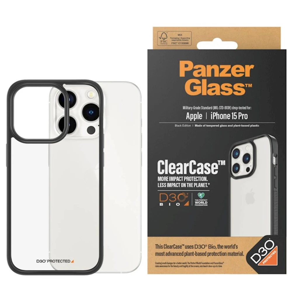 Providni okvir PG ClearCase iPhone 15 Pro - image 1