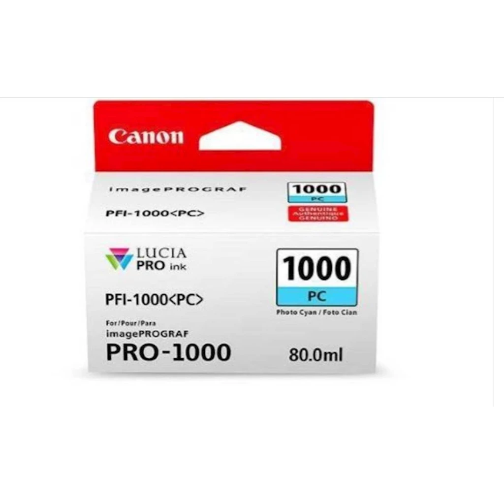 Tinta CANON PFI-1000 PHOTO CYAN - image 1