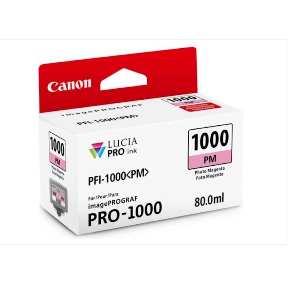 Tinta CANON PFI-1000 PHOTO MAGENTA - image 1