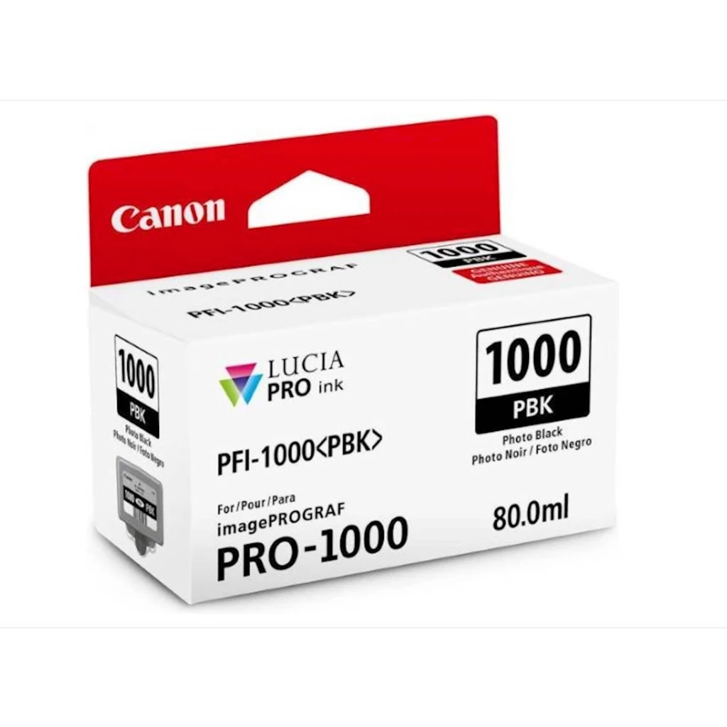 Tinta CANON PFI-1000 PHOTO BLACK - image 1