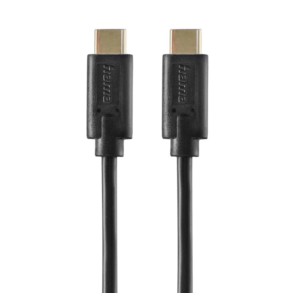Kabl za punjenje Hama USB-C-USB-C 1.5m crni - image 1