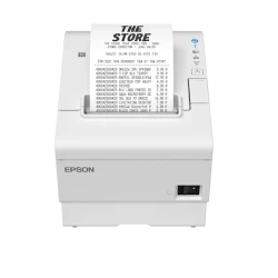 POS printer Epson TM-T88VII-111,USB,ETH,SRL,PS,WHT - thumbnail 1