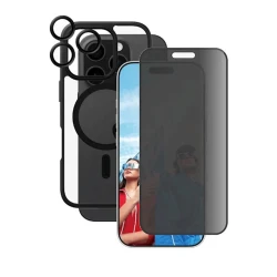 Bundle Care by PG iPhone 16 Pro MagSafe Privacy BK - thumbnail 3