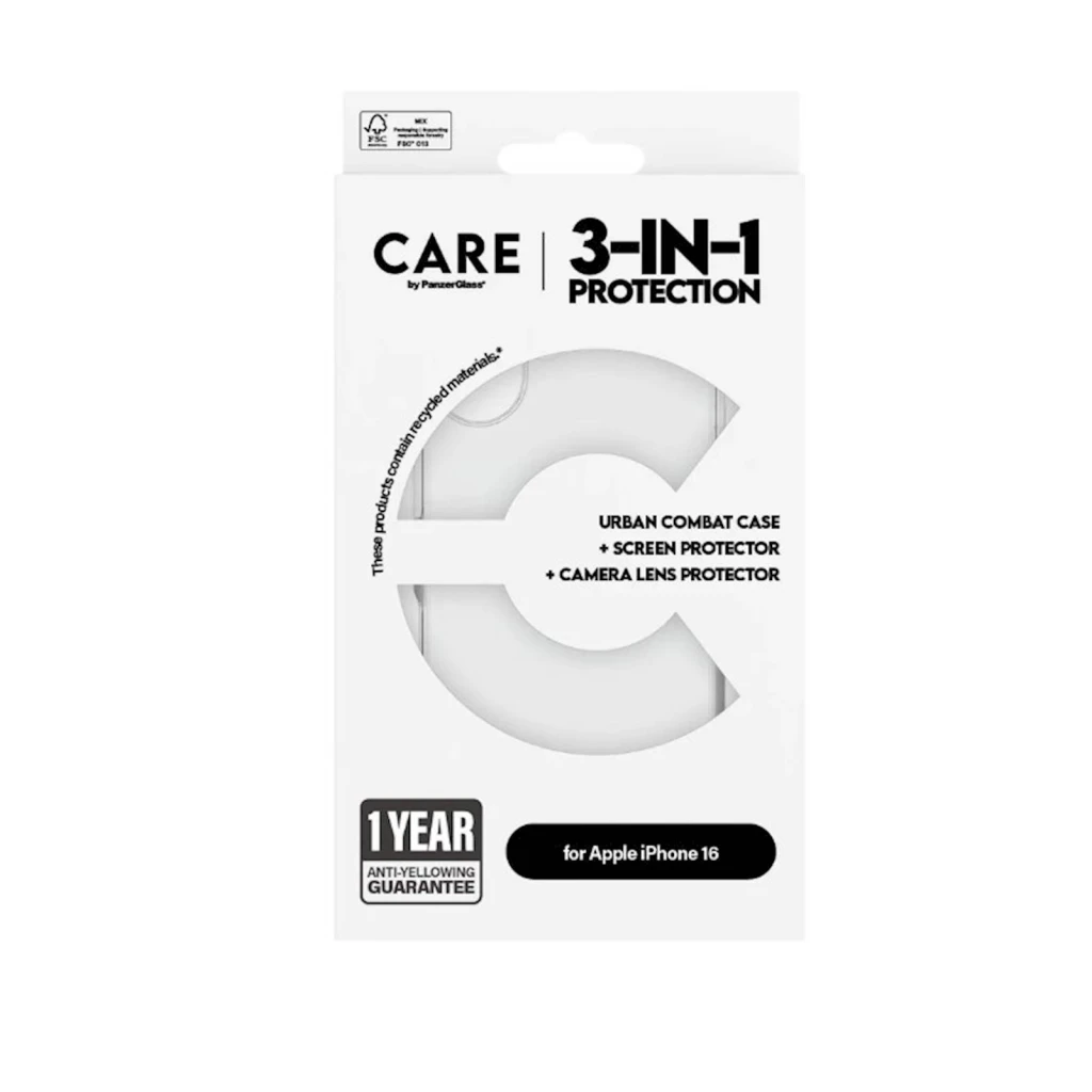 Bundle Care by PanzerGlass iPhone 16 - image 1