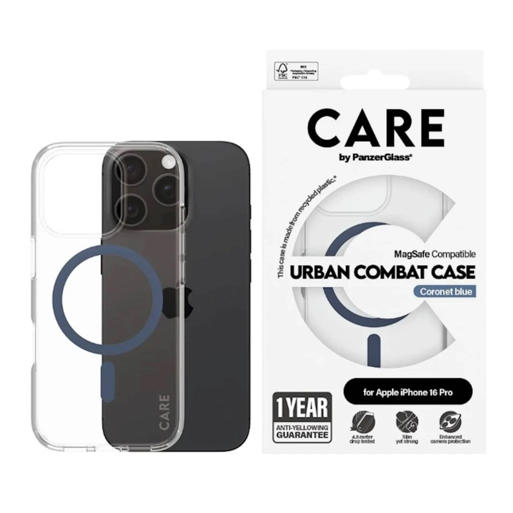 Zaštitni okvir Care MS iPhone 16 Pro Blue - image 1