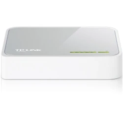 Switch TP-Link TL-SF1005D 5-Port RJ45 10/100Mbps desktop switch Fanless Auto Negotiation/Auto MDI/MDIX Plastic case - thumbnail 1