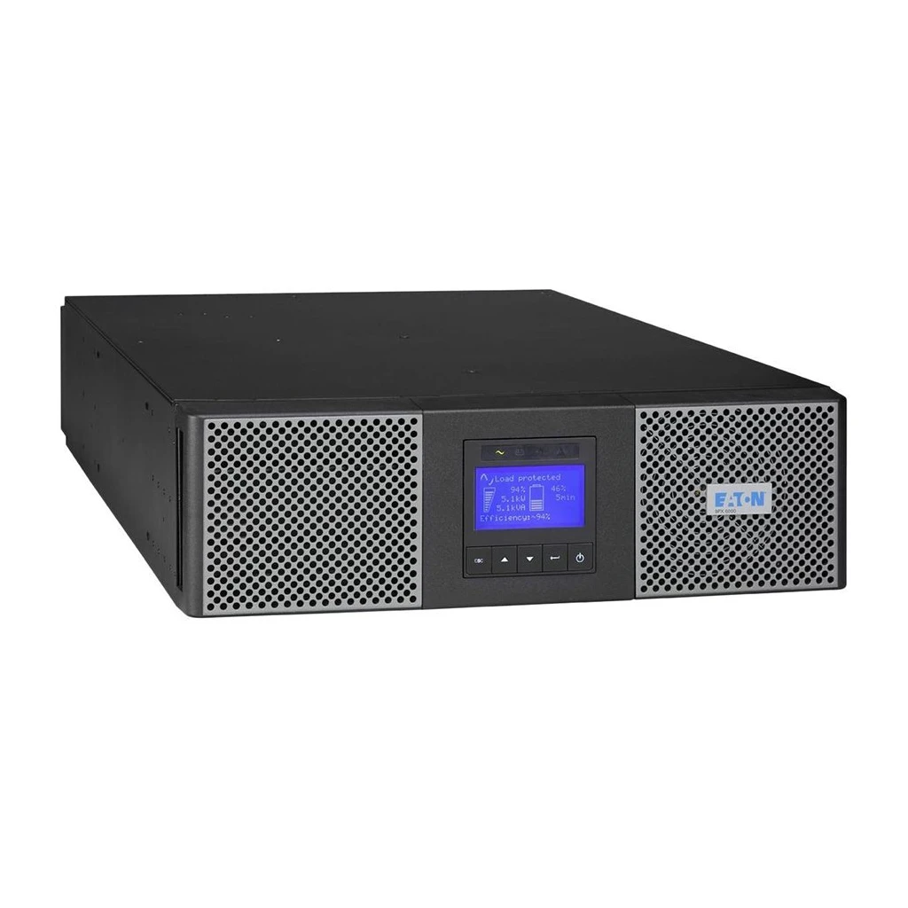 Eaton UPS 9SX 6000VA/5400W Rack/Tower 3U – On-line dvostruka konverzija, LCD ekran, PFC, Hardwired ulaz - image 1