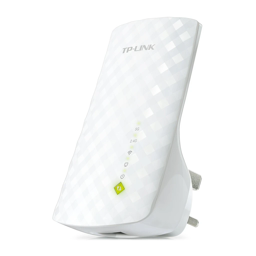 AC750 Dual Band Wireless Wall Plugged Range Extender Mediatek 433Mbps at 5GHz + 300Mbps at - image 1