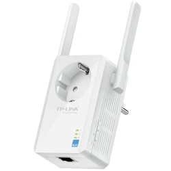 Repeater TP-Link TL-WA860RE 300Mbps Wireless N Wall Plugged Range Extender with AC Passthrough QCAAtheros 2T2R - thumbnail 1