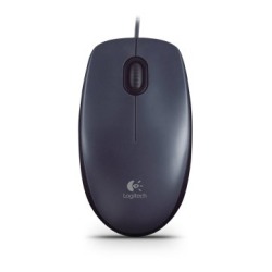 LOGITECH M90 Corded Mouse - GREY - USB - EWR2 - thumbnail 1