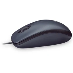 LOGITECH M90 Corded Mouse - GREY - USB - EWR2 - thumbnail 2