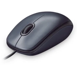 LOGITECH M90 Corded Mouse - GREY - USB - EWR2 - thumbnail 3