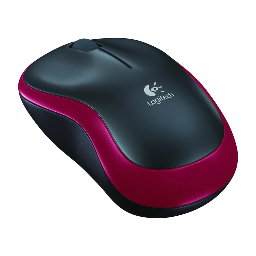 Logitech M185 Bežični Miš - Crveni, Kompaktan i Pouzdan - image 1
