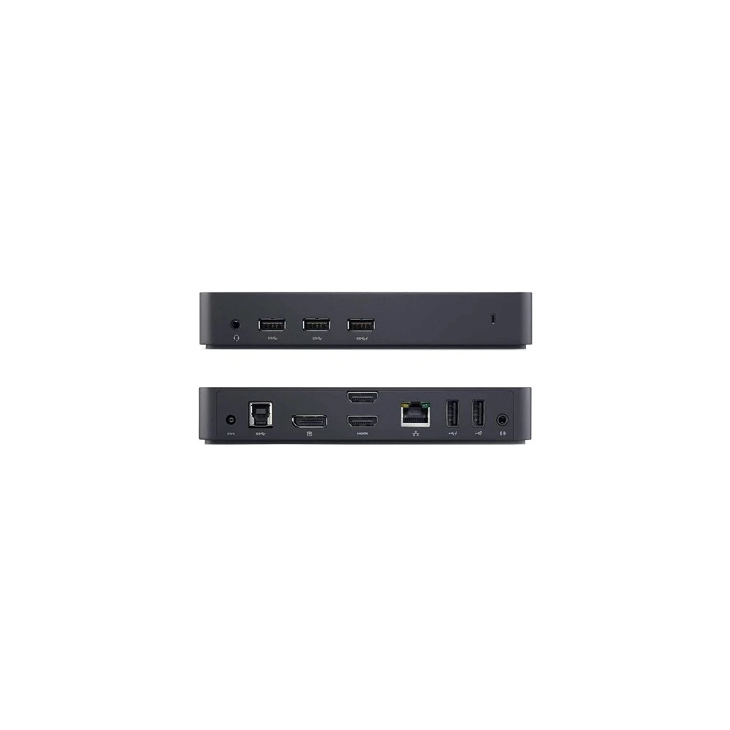 Dell USB 3.0 Ultra HD Triple Video Docking Station D3100 4x USB 3.0 2x USB - image 1