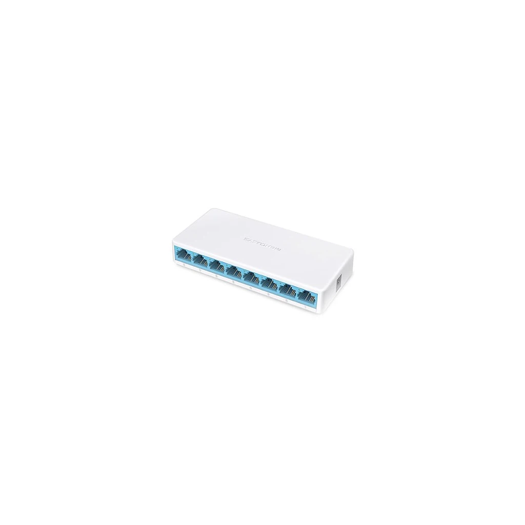 Mercusys MS108 8-Port 10/100Mbps Desktop Switch 8 x 10/100 Mbps RJ-45 ports with auto MDI/MDIX - image 1