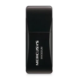 Mercusys 300Mbps Wireless N Mini USB Adapter Mini Size Portable Design USB 2.0 Internal Antenna - thumbnail 1