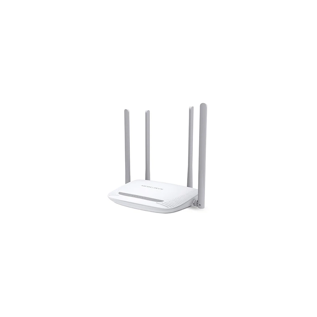 Mercusys 300Mbps Enhanced Wireless N Router 4x10/100Mbps LAN ports 1x10/100Mbps WAN port 4 x 5dBi - image 1