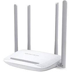 Mercusys 300Mbps Enhanced Wireless N Router 4x10/100Mbps LAN ports 1x10/100Mbps WAN port 4 x 5dBi - thumbnail 1